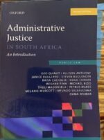 Administrative Justice in South Africa: An Introduction