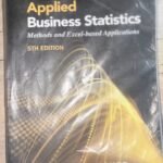 Applied Business Statistics