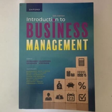 Introduction to Business Management 12th Edition