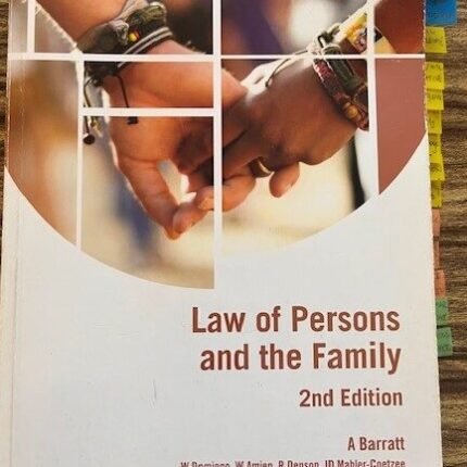 Law of Persons and the Family 2nd ed