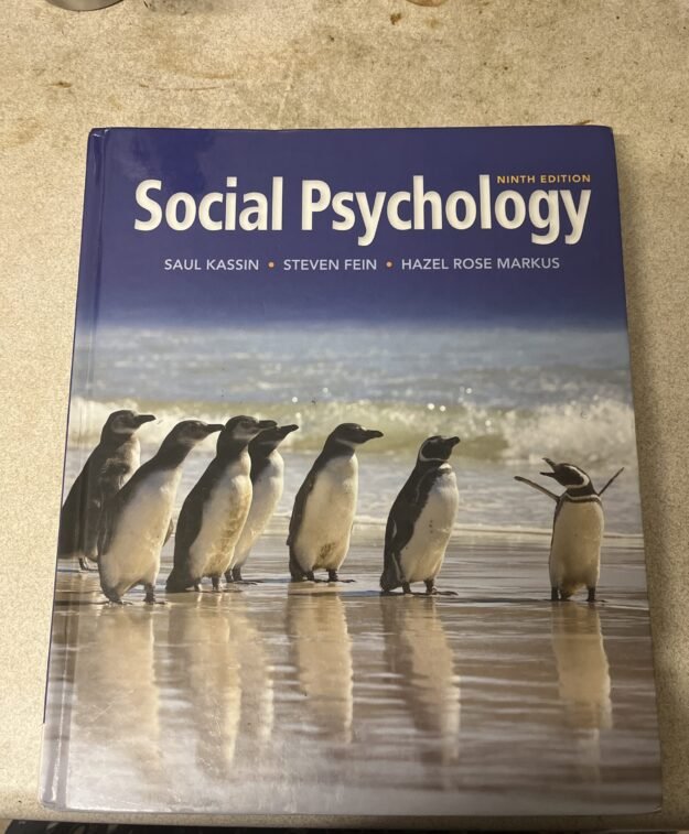 Social Psychology (9th Edition) Social Psychology (9th Edition)