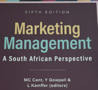 Fifth Edition Marketing Management a South African Perspective