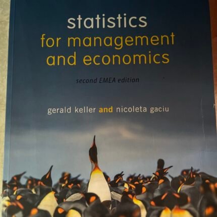 Statistics for Management and Economics