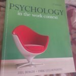 Oxford Psychology in the work context 5th edition