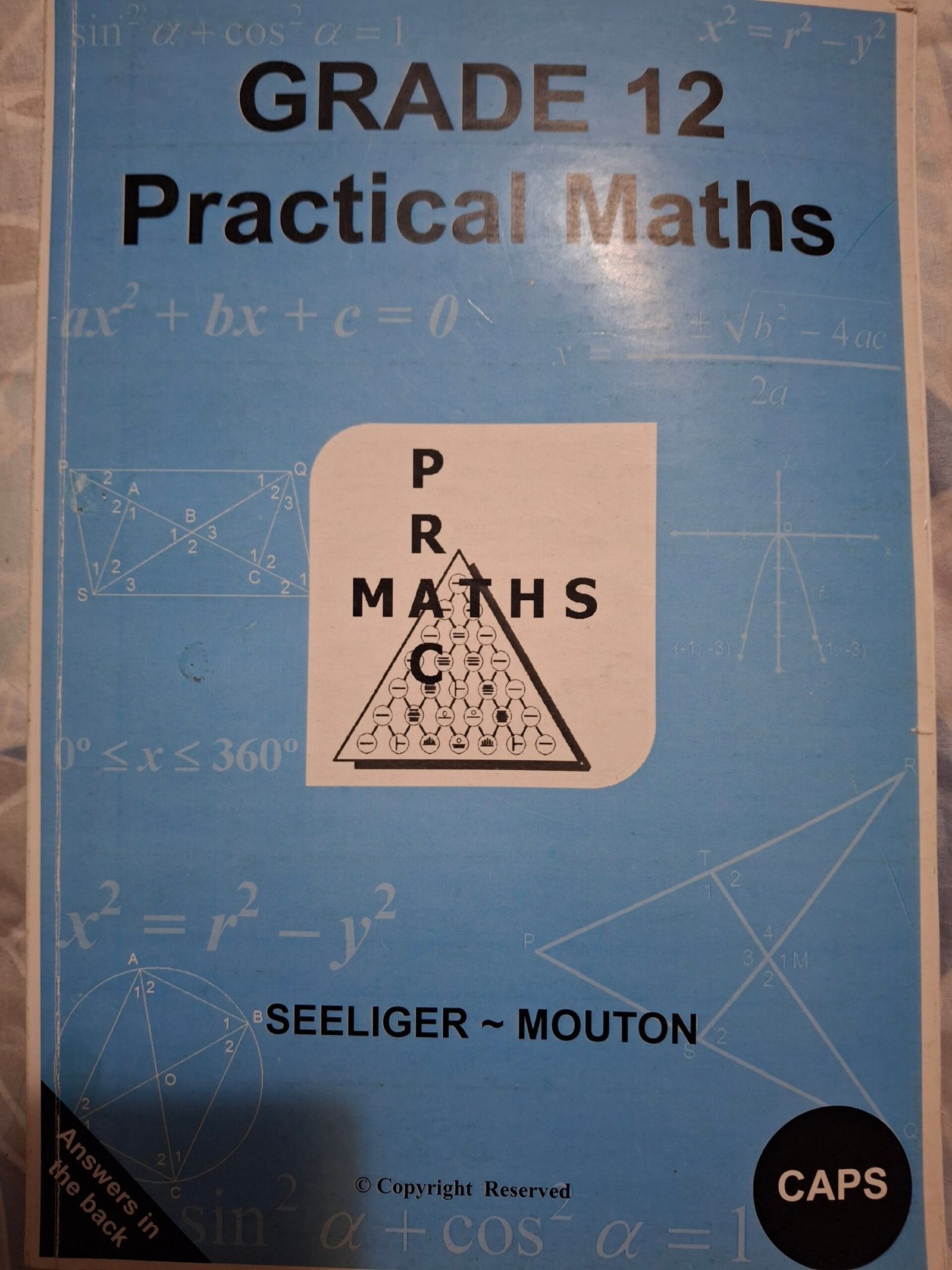 17731788394683674989550250469009 Grade 12 Practical Maths - Image 1