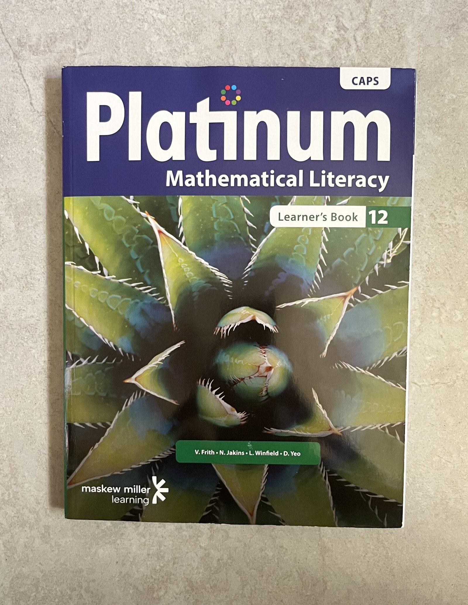 IMG_4705 Platinum Mathematical Literacy Grade 12 Learner's Book - Image 1