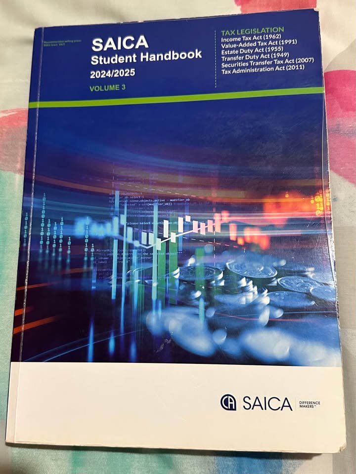 SAICA HANDBOOK SAICA Student Handbook 2024/2025 - Image 1