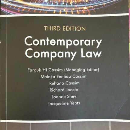 Contemporary Company Law