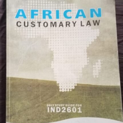 African Customary Law Textbook