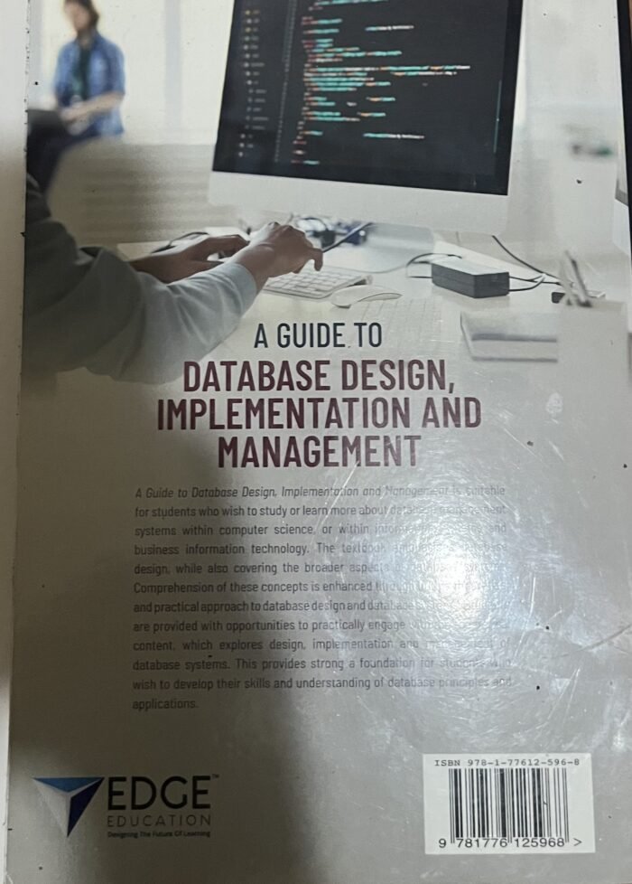 A guide to database design, implementation and management | Easy Textbooks
