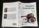 Snyman’s Criminal Law 7th Edition - Image 2