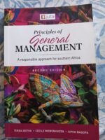 Principles of General Management – A Responsible Approach For Southern Africa Textbook