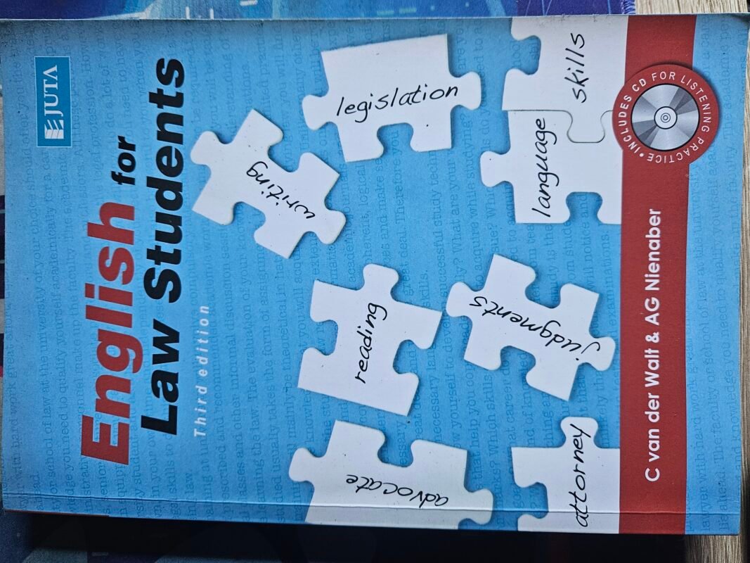 English For Law Students 978-0-70218-217-4