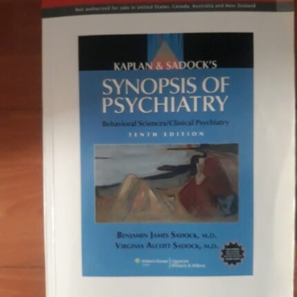 Synopsis of psychiatry tenth addition -13: 977-1-4511-0864-4