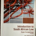 Introduction to South African Law 9781776102235