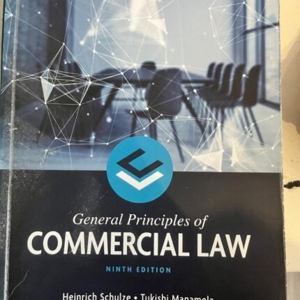 General Principles of Commercial Law Textbook