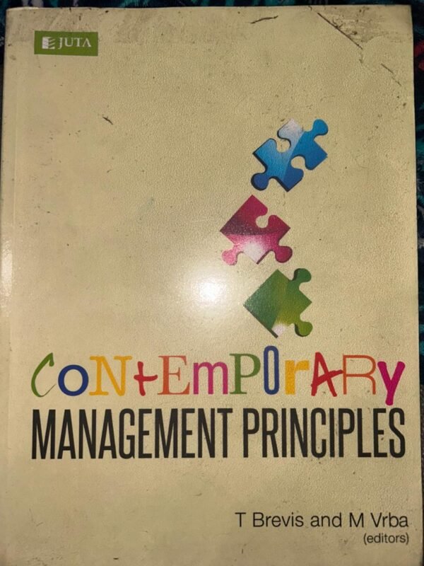 Contemporary Management Principles Textbook