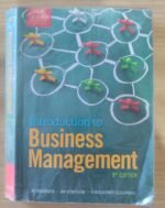 Introduction to Business Management 9th Edition Textbook