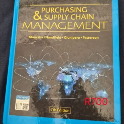 Purchasing and Supply Chain Management Textbook