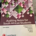 Auditing Notes For South African Students Textbook