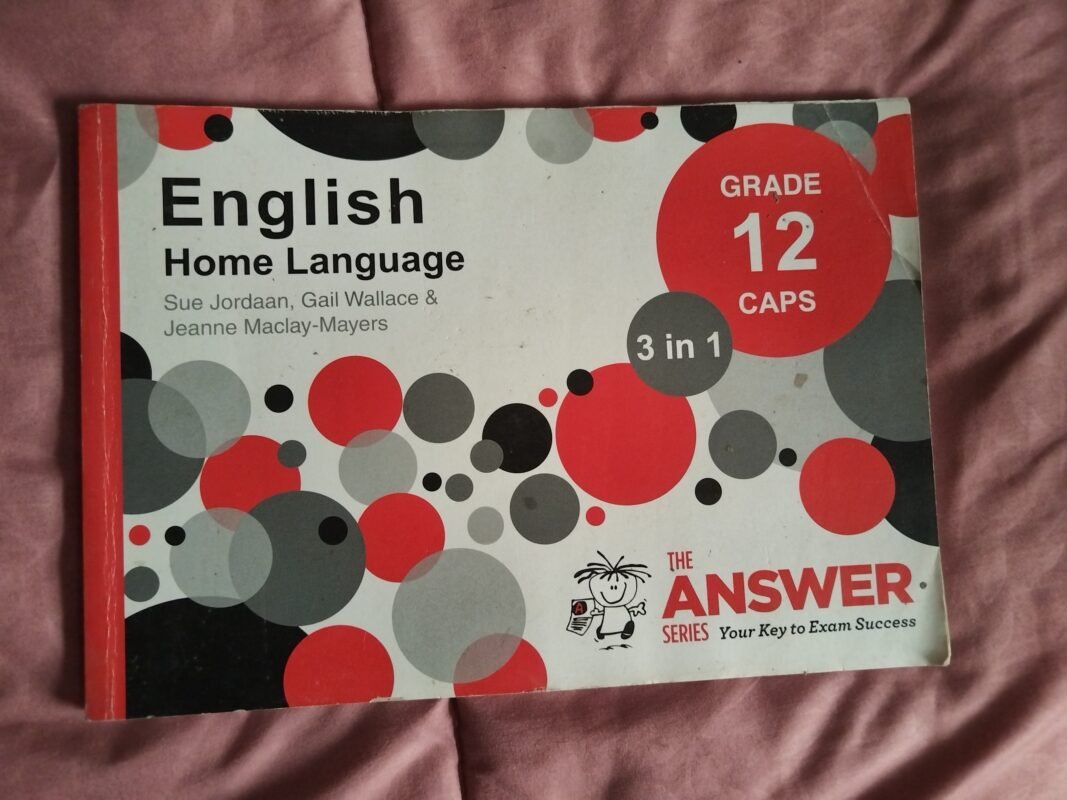 The Answer Series – 3 in 1- Grade 12 – English Home Language Textbook