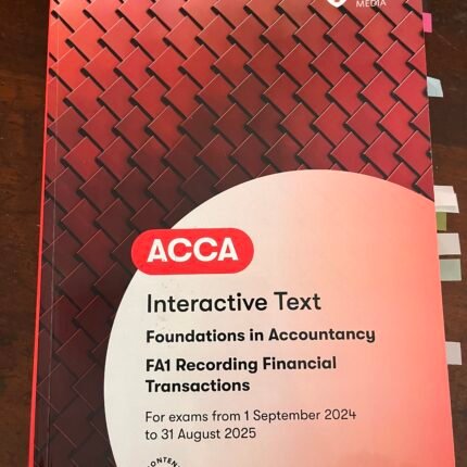FIA Recording Financial Transactions Textbook