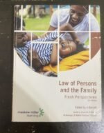 Law of Persons and the Family Textbook