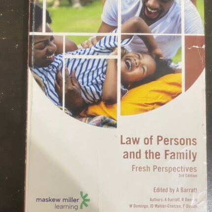 Law of Persons and the Family Textbook