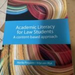 Academic Literacy For Law Students A Content-Based Approach Textbook