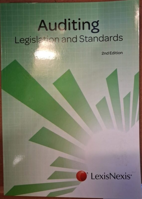 AUDITING: LEGISLATION AND STANDARDS 2ND ED Textbook