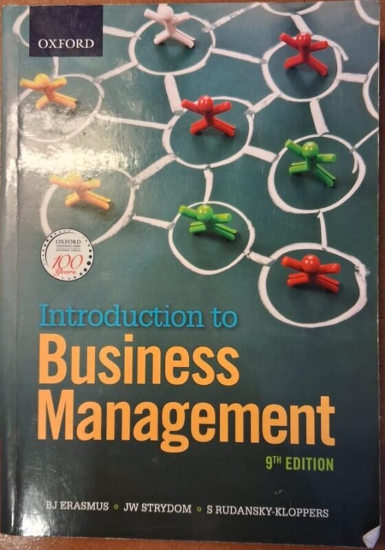 Introduction to Business Management 9th Edition Textbook