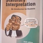 Statutory Interpretation-an Introduction For Students 6th Edition Textbook
