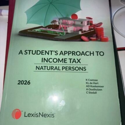 A Student’s Approach To Income Tax Natural Persons Textbook