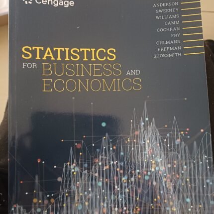 Statistics of business and economics Textbook