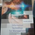 Information technology management (driving digital transformation to increase local and global performance, growth and sustainability Textbook
