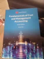 Fundamentals of cost and management accounting Textbook