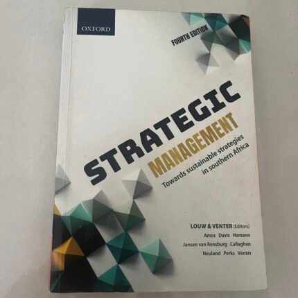 Strategic Management towards sustainable strategies in Southern Africa Textbook