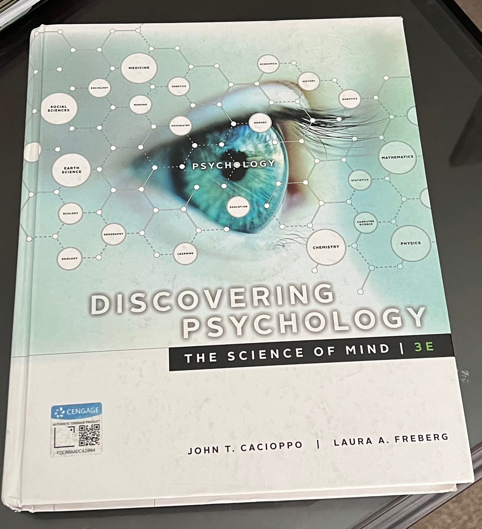 Front Discovering Psychology: The Science of Mind 3E Textbook