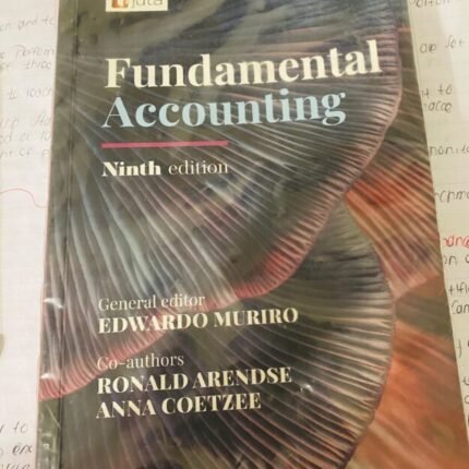 Fundamental accounting ninth edition Textbook